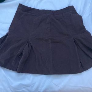 Brown skirt